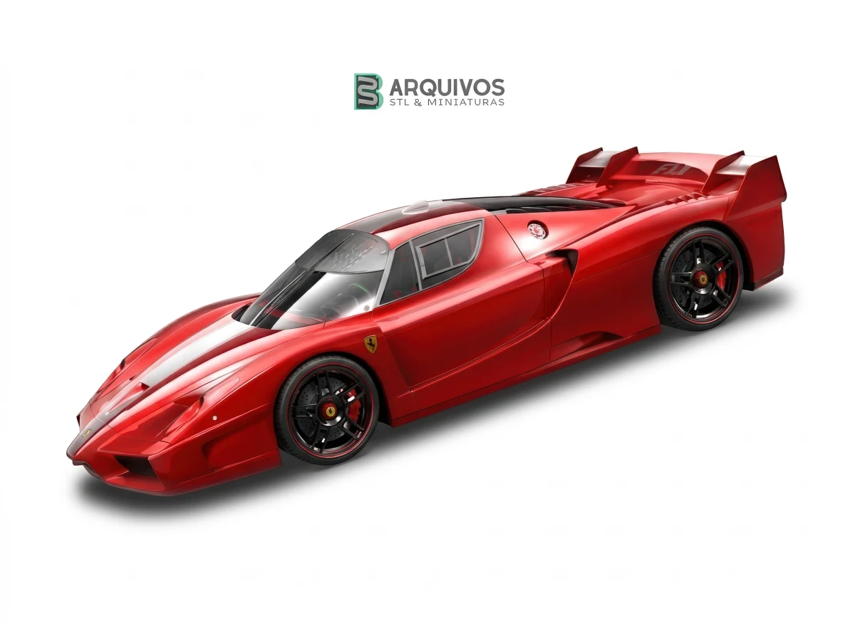 Modelo 3D STL - Ferrari-FXX-2008 — foto 5